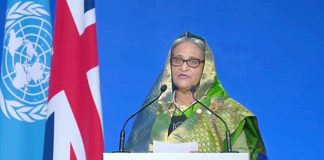 উন্নত দেশগুলোর কার্বন নিঃসরণ হ্রাস পরিকল্পনা পেশ করার ওপর প্রধানমন্ত্রীর গুরুত্বারোপ